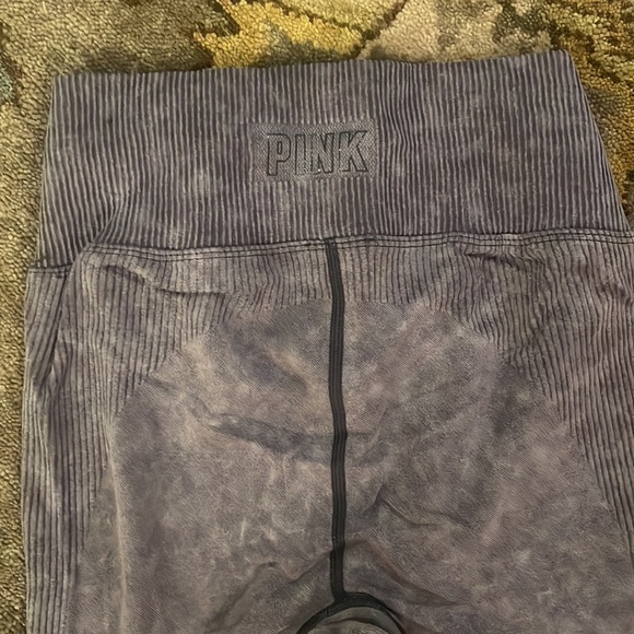 Gray leggings by PINK Active.  Size small. - Picture 2 of 3